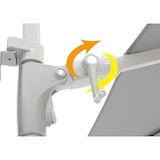 thumbnail of METRO PROFESSIONAL Guarda-sol duplo quadrado, aço, 2.5 x 2.5 m, repelente de água, prata/platina