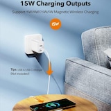 thumbnail of Chargeur Sans Fil Magnétique Puissant Pour iPhone Et Autres Appareils Qi YONIS