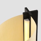thumbnail of faro barcelona cata tischleuchte aus schwarzem holz, B 13,5 cm, H 25 cm, T 22,2 cm