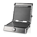 thumbnail of Nedis Kontakt Grill - 2000 W - 29 x 23 cm - Einstellbare Temperaturregelung - Edelstahl / Kunststoff