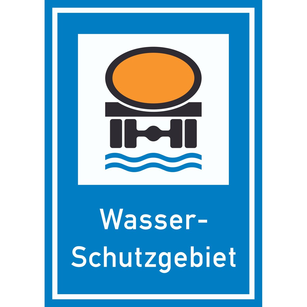 Wasserschutzgebiet Schild A6 (105x148mm)