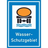 thumbnail of Wasserschutzgebiet Schild A6 (105x148mm)