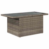 thumbnail of vidaXL Garten-Sofa-Set mit Speicher 8 pcs Grau Poly Rattan