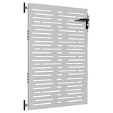 thumbnail of Puerta de jardín acero corten diseño cuadrado 85x150 cm