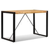 thumbnail of vidaXL Esszimmertisch Raues Mangoholz Massiv 120 cm