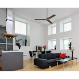 thumbnail of Westinghouse Industrial Deckenventilator  (Ø x H) 142 cm x 42.2 cm Flügelfarbe: Braun Gehäusefarbe (