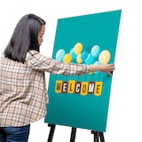 thumbnail of Cavalletti per cornici di poster in legno scuro CHBBLEASEL