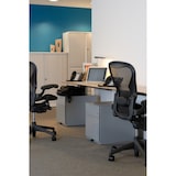 thumbnail of BISLEY Note Rollcontainer mit 2 Schüben aus Metall abschließbar in schwarz - Bürocontainer mit Universalschublade & Hängeregistratur, Container mit