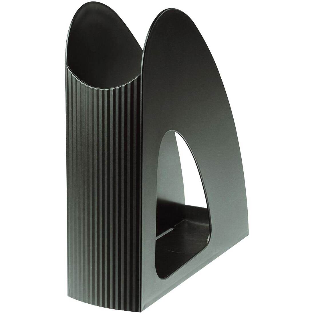 HAN 1610-13 Stehsammler TWIN - DIN A4/C4, standfest, modern, schwarz