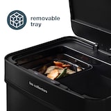 thumbnail of Les Collectors N°1015 - Poubelle de tri à capteur 69L, black edition