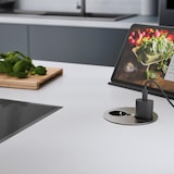 thumbnail of BACHMANN TWIST 2S 2x Schutzkontakt, Schutzkontakt-Montagestecker, Edelstahl, 2 m