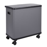 thumbnail of SVITA SR3X18 54L Afvalbak met sensorbediening 3 compartimenten recyclingsysteem staal grijs