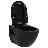 thumbnail of vidaXL Wand-WC Keramik Schwarz