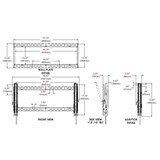 thumbnail of peerless ST670P SmartMount neigbare Monitor Wandhalterung bis 90Zoll