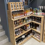 thumbnail of TRADIS Comptoir de magasin avec angle, bois massif