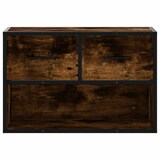 thumbnail of vidaXL TV-Schrank Räuchereiche 60x31x39,5 cm Holzwerkstoff und Metall
