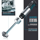 thumbnail of Arendo Edelstahl Pürierstab mit Messbecher Handmixer - Stabmixer - stufenlose Regelung