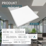 thumbnail of LUXULA LED Panel LX-62-1940-6000-BL 40 W 6000 K kaltweiß
