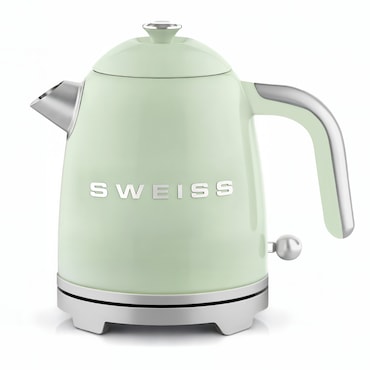 SWEISS Vintage Elektrische Waterkoker KTS7 – Groen