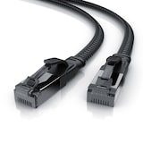 thumbnail of Primewire CAT 8.1 Netzwerkkabel Flach 40 Gbits, Baumwollmantel, LAN Kabel Patchkabel, Gigabit RJ45 Ethernet Cable, Flachbandkabel Verlegekabel - 0,25m