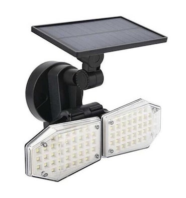 Luz Solar con sensor de movimiento Exterior 78 LED Foco carga solar de Lámpara