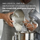 thumbnail of Kenwood KVC85.004SI Titanium Chef Baker: Robuste Küchenmaschine für anspruchsvolle Aufgaben