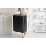 thumbnail of Brabantia Bo Touch Bin 2x30 ltr - mat zwart