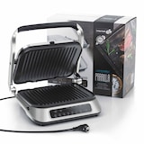 thumbnail of Arendo Kontaktgrill mit Digitalsteuerung - Tischgrill / Sandwichmaker / Panini Grill / Tischgrill - Abnehmbare & Antihaftbeschichtete Platten