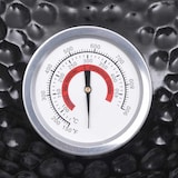 thumbnail of vidaXL 2-in-1 Kamado-Grill Smoker Keramik 56 cm : Farbe - Schwarz