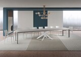thumbnail of Ausziehtisch 180/440x90 cm Volantis Premium Kaschmir weiße Beine