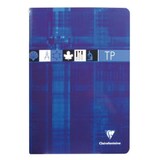 thumbnail of Lot de 10 Cahier Travaux Pratiques Metric A4, 80p./40 feuilles 90 g/m² / 125 g/m² piquées, Séyès / uni