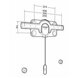 thumbnail of Erard FiXiT 400 ultradünne TV Wandhalterung 30-65 Zoll