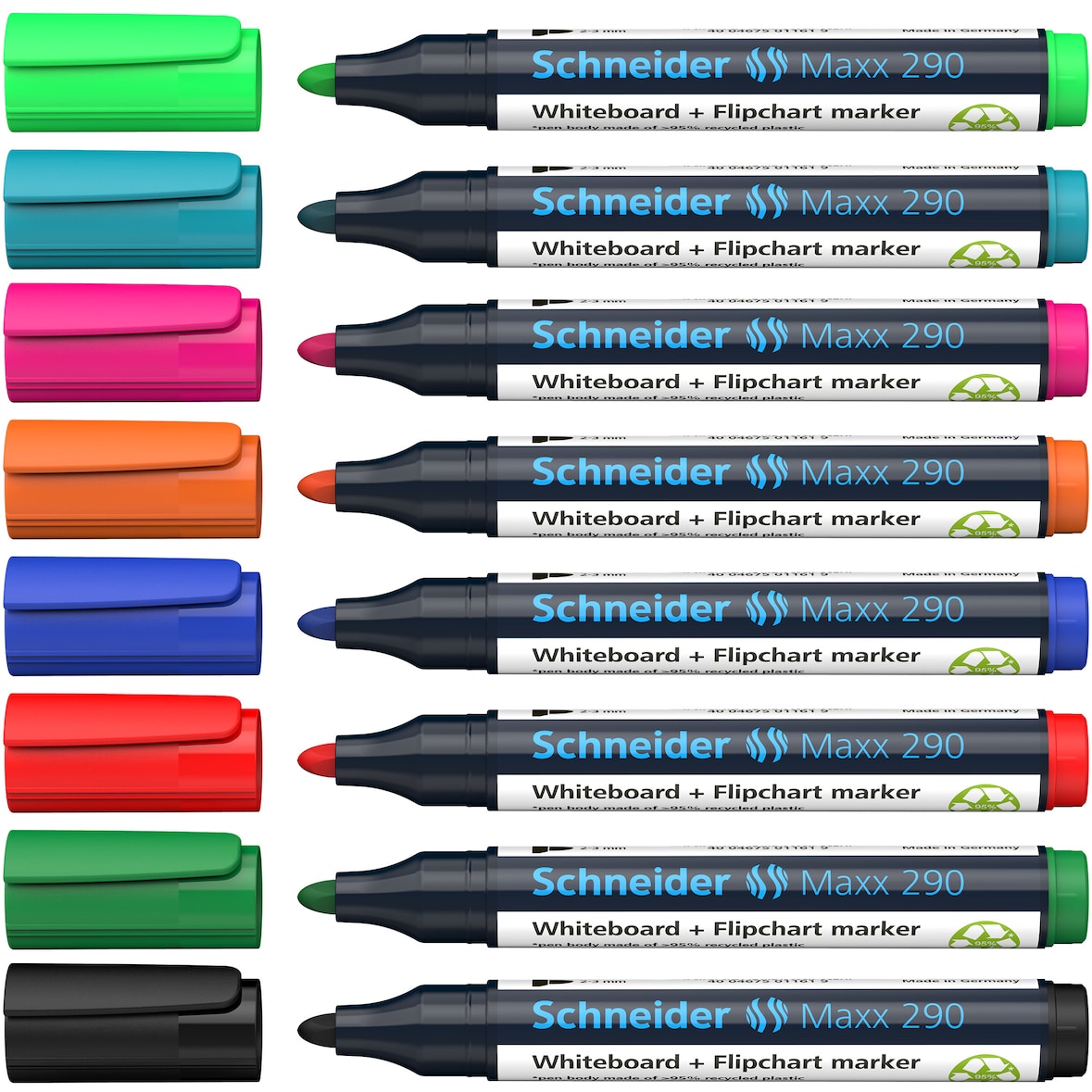 Marcador de pizarra Maxx 290 juego de 8 surtidos, acción 6+2