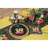 thumbnail of 6 Teller 18. Geburtstag bunt Pappteller