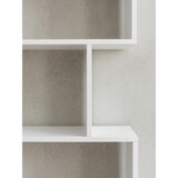 thumbnail of Bücherregal WL5.691 70 x 23,5 x 190,5 cm weiß, Standregal 6 Fächer, Kleine Design Kommode, Modernes Aktenregal Spanplatte Freistehend,