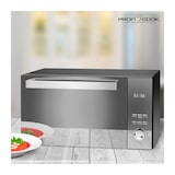 thumbnail of Microondas ProfiCook MWG 1204, c/ Grill, 23 Litros, Easy Clean, Inicio Rápido, Bloqueio Infantil, Inox, 1280W