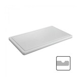thumbnail of Planche découper blanche avec rigole 50x30cm - Caterchef