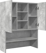 thumbnail of vidaXL Waschmaschinenschrank Betongrau 70,5x25,5x90 cm