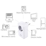 thumbnail of Prise Connectée Eu Support Android iOs Télécommande Minuterie Protection Charge YONIS