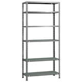 thumbnail of SimonRack Metalen stellingkast met schroeven 2000x900x300 mm, 6 niveaus, 75 kg buigpunt, Grijs - Advantage