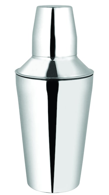 METRO Professional Coqueteleira, aço inoxidável 18/8, Ø 8.4 x 26 cm, 750 ml, prateado