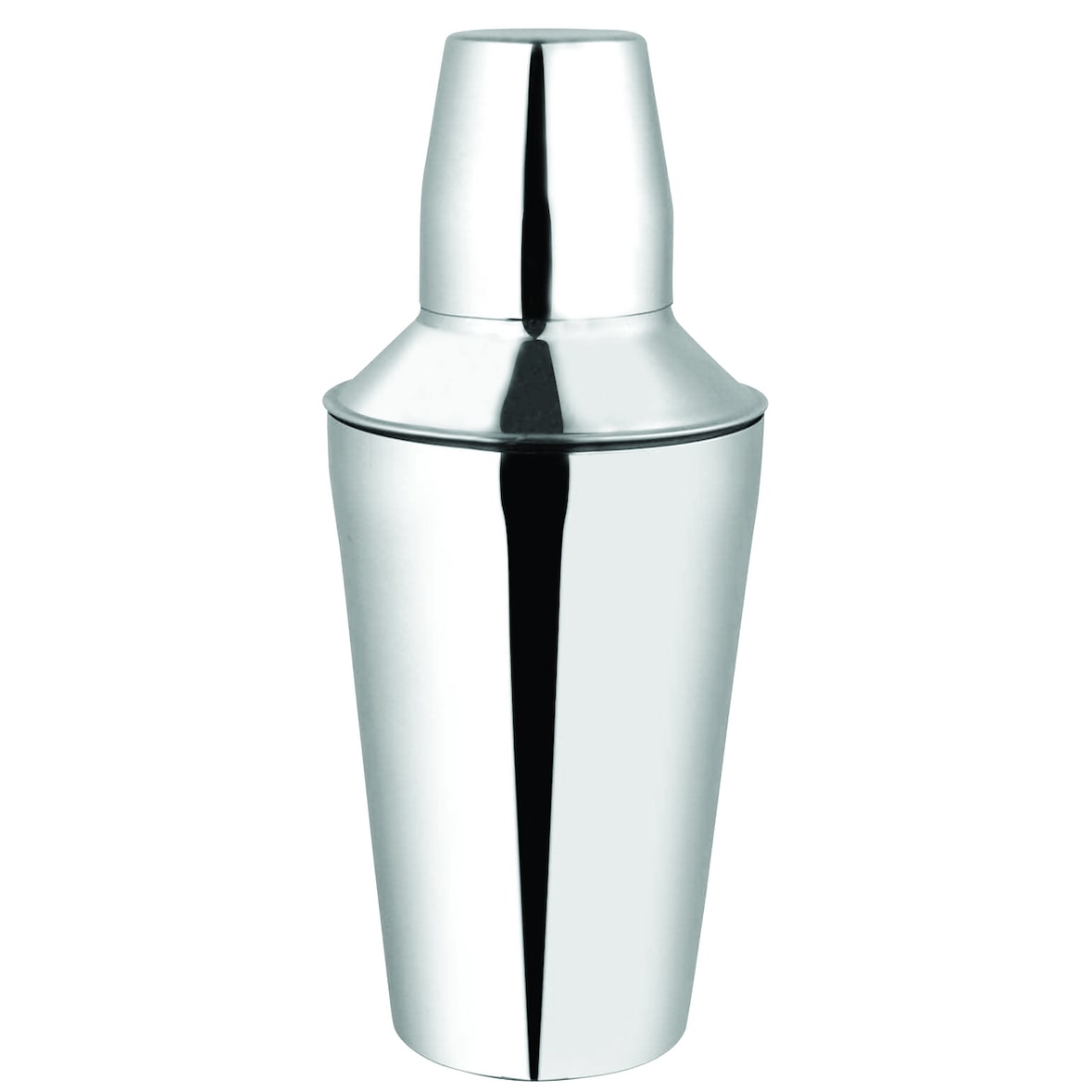 METRO Professional Cocktail Shaker, acier inoxydable 18/8, Ø 8.4 x 26 cm, 750 ml, argenté