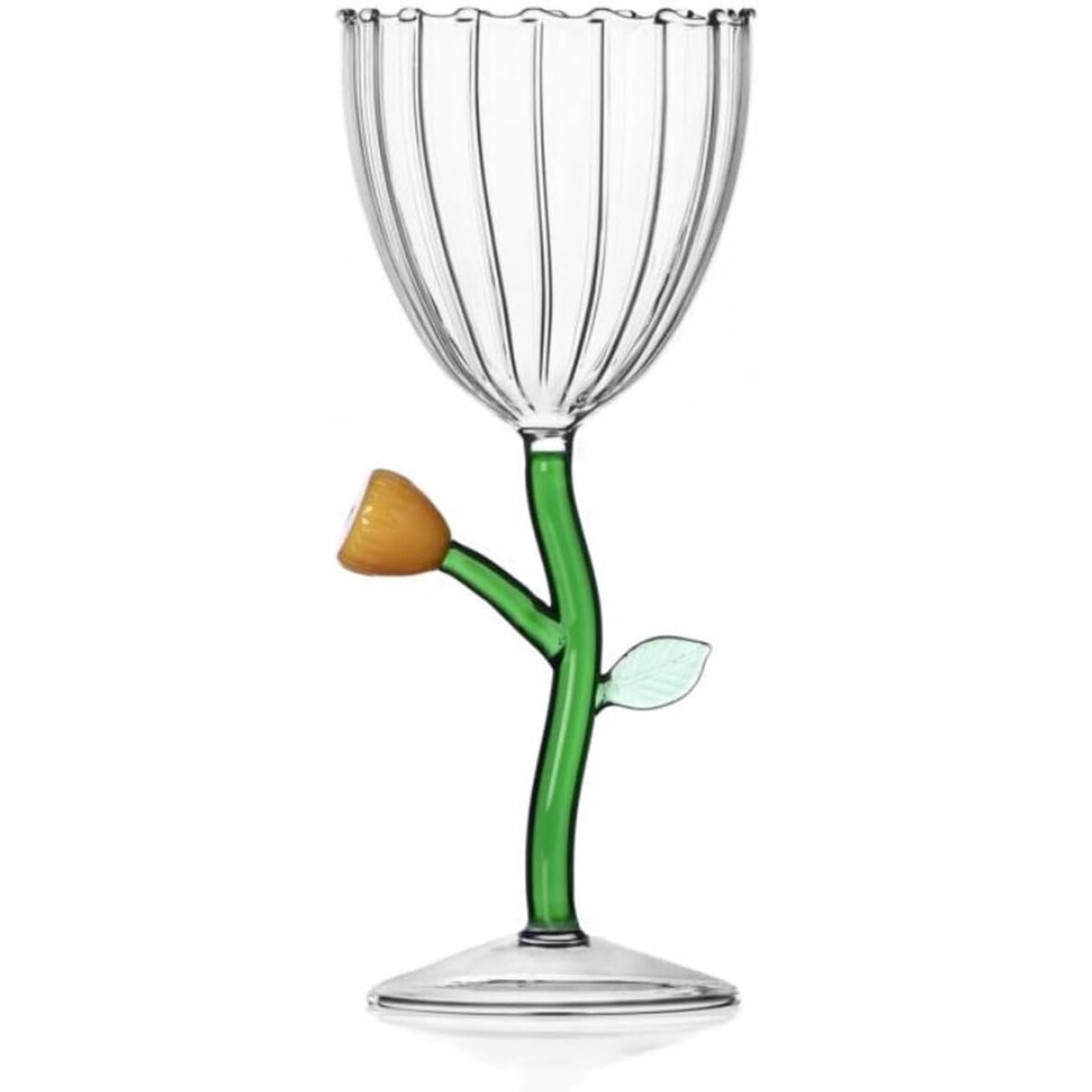 Ichendorf Optic Goblet Mailand Blume Bernstein Botanical 28 cl