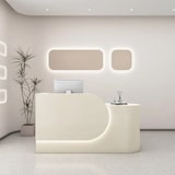 thumbnail of Bartheke, Kassentresen und Empfangstresen – geeignet für Restaurant und Geschäft 140x60x100cm【M HYH140】