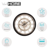 thumbnail of WellHome - Relógio mecânico de plástico e vidro Ø60,8 x 7