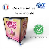 thumbnail of Chariot pour machine à glace italienne - Ice Freddo - 60x70x93cm