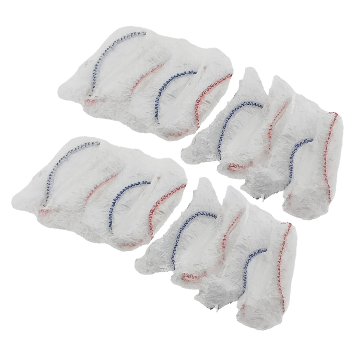 Frischhaltehauben Set 16 Stück Transparent - Wiederverwendbare Abdeckungen für Töpfe, Schüsseln und Behälter