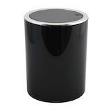 thumbnail of MSV - Zwarte plastic badkamerafvalbak van 6 liter, 18x24,2 cm