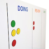 thumbnail of Rocada pizarra agile, scrum, lean  magnética 100x150cm (1500x1000mm)