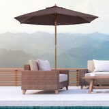 thumbnail of Outsunny Ombrellone da Giardino e Terrazza in Legno Poliestere 2.5m